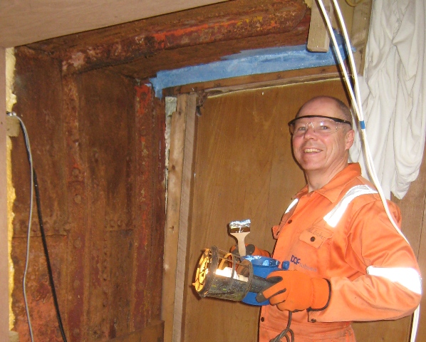 Happy worker